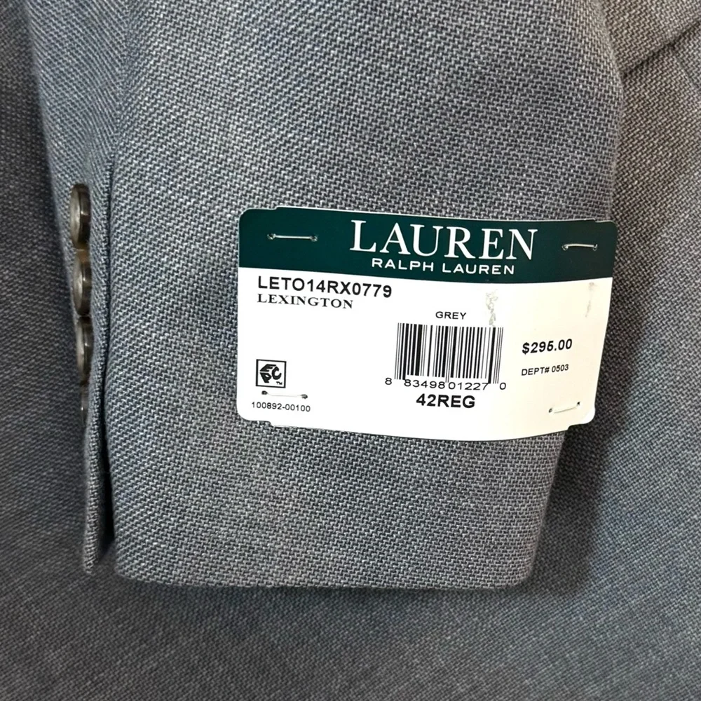NWT Lauren Ralph Lauren Lexington Ultraflex Blazer Sport Coat $295 MSRP – 42R